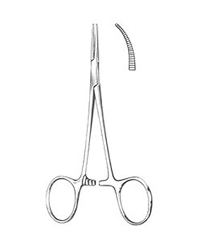 MICRO-MOSQUITO, Arterienklemme, 12cm gebogen, Allgaier Instrumente, medishop.de