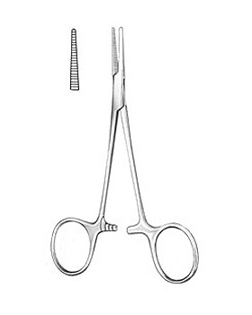 HALSTEAD-MOSQUITO, Arterienklemme,14,0cm gerade, Allgaier Instrumente, medishop.de