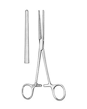 ROCHESTER-PEAN, Arterienklemme, 22cm gerade,, Allgaier Instrumente, medishop.de