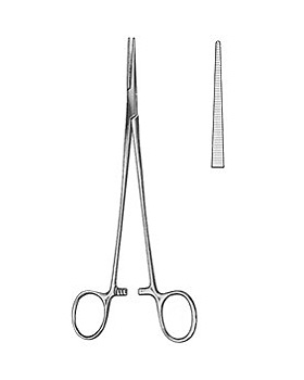 HEISS, Arterienklemme, 20cm, gerade, Allgaier Instrumente, medishop.de