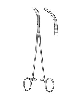 OVERHOLT-GEISSEND�RFER, Pr�parierklemme, 20,5cm,, Figur 2,, Allgaier Instrumente, medishop.de