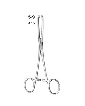 ALLIS, Darmfazange, 15,5cm, 4x5 Zhne, Allgaier Instrumente, medishop.de