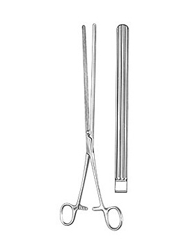 KOCHER, Darmklemme, 22cm, gerade, Allgaier Instrumente, medishop.de