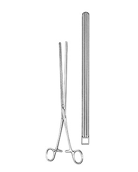 KOCHER, Darmklemme, 25cm, gerade, Allgaier Instrumente, medishop.de