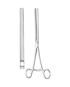 MAYO-ROBSON, Darmklemme, 23cm, gerade, Allgaier Instrumente, medishop.de