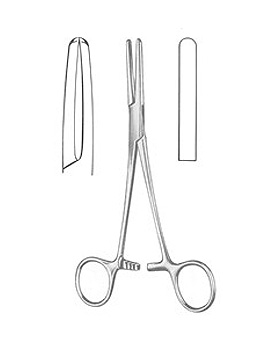 Schlauchklemme, 16,6cm, glattes Maul, Allgaier Instrumente, medishop.de