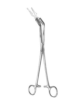 Anlegezange fr atraumatische Bulldogklemme, 23cm, Allgaier Instrumente, medishop.de