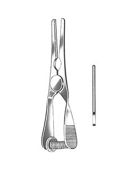 GLOVER, atraumatische Bulldogklemme, 7cm, Maullnge 3cm, Allgaier Instrumente, medishop.de