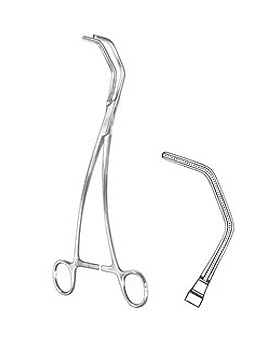 DE BAKEY, atraumatische Gefklemme, fr Tangentialverschluss, 19,5cm, Figur 1, Allgaier Instrumente, medishop.de