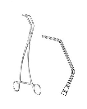 DE BAKEY, atraumatische Gefklemme, fr Tangentialverschluss, 26cm, Figur 3, Allgaier Instrumente, medishop.de