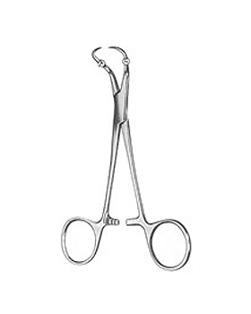 ROEDER, Tuchklemme, 13cm, Allgaier Instrumente, medishop.de