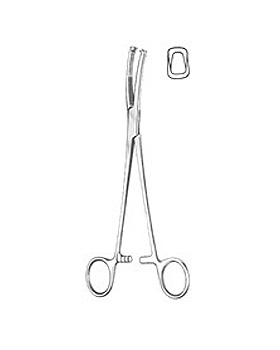 JACOBS, Hakenzange, 21,5cm, seitw�rts gebogen, 2x2 Z�hne,, Allgaier Instrumente, medishop.de