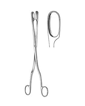 WINTER, Abortuszange, 28cm, gerade, Figur 2, Allgaier Instrumente, medishop.de