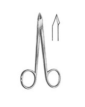 Hautzngchen, 10,5cm, mit Ringgriff, rostfrei, Allgaier Instrumente, medishop.de