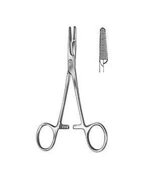 OLSEN-HEGAR, Nadelhalter 16cm, mit Schere,, Allgaier Instrumente, medishop.de