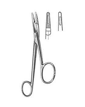 GILLIES, Nadelhalter mit Schere, 16cm, Allgaier Instrumente, medishop.de
