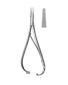 MATHIEU, Nadelhalter, 20cm, ohne Rinne, Allgaier Instrumente, medishop.de