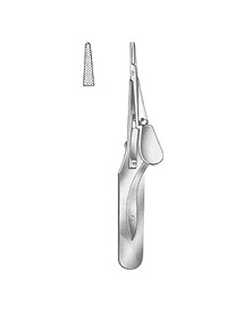 ARRUGA, Nadelhalter, 14cm, gerade, Allgaier Instrumente, medishop.de