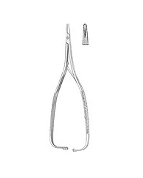 BOYNTON, Nadelhalter, 12cm, gerade, Allgaier Instrumente, medishop.de