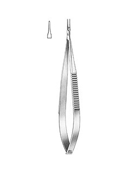 MICRO-CASTROVIEJO, Nadelhalter, 14cm gerade, ohne Sperre, Allgaier Instrumente, medishop.de