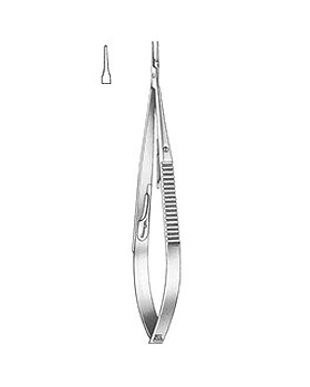 MICRO-CASTROVIEJO, Nadelhalter, 14cm gerade, mit Sperre, Allgaier Instrumente, medishop.de