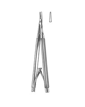 CASTROVIEJO, Nadelhalter, 13cm, halbr. Branchen, 8mm, ohne Sp., Allgaier Instrumente, medishop.de