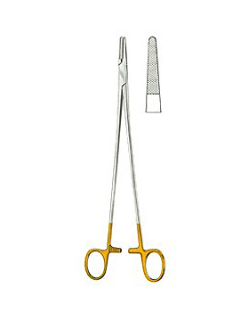 MASSON, Nadelhalter, mit Hartmetall- einlagen, 27cm, Allgaier Instrumente, medishop.de