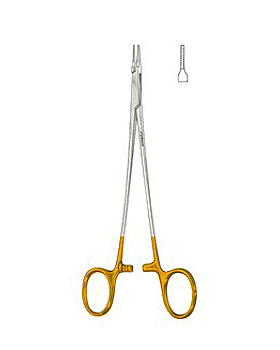 MICRO-RYDER, Nadelhalter, mit Hartmetalleinlagen, 13cm, Allgaier Instrumente, medishop.de