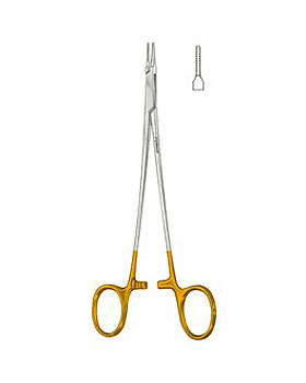 MICRO-RYDER, Nadelhalter, mit Hartmetalleinlagen, 15cm, Allgaier Instrumente, medishop.de