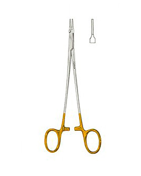 MICRO-RYDER, Nadelhalter, mit Hartmetalleinlagen, 20cm, Allgaier Instrumente, medishop.de