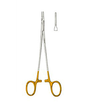 MICRO-RYDER, Nadelhalter, mit Hartmetalleinlagen, 26cm, Allgaier Instrumente, medishop.de