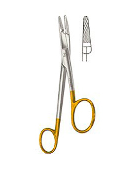 GILLIES,  Nadelhalter mit Schere, mit Hartmetalleinlagen, 16cm glatt, Allgaier Instrumente, medishop.de