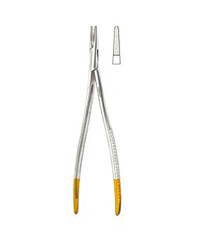 TOENNIS, Nadelhalter, mit Hartmetalleinlagen, 18cm, Allgaier Instrumente, medishop.de