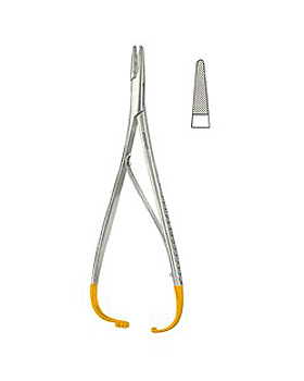 MATHIEU, Nadelhalter, mit Hartmetalleinlagen, 17cm, Allgaier Instrumente, medishop.de