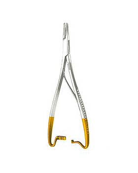 MATHIEU, Nadelhalter, mit Hartmetalleinlagen, 17cm, Innensperre, Allgaier Instrumente, medishop.de