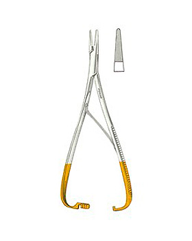 LICHTENBERG, Nadelhalter, mit Hartmetalleinlagen, 17cm, Allgaier Instrumente, medishop.de