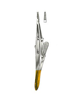 KALT, Nadelhalter, mit Hartmetalleinlagen 13,5cm, gerade, Allgaier Instrumente, medishop.de
