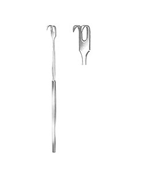 Wundh�kchen, 16cm, 2- zahnig, scharf, Allgaier Instrumente, medishop.de