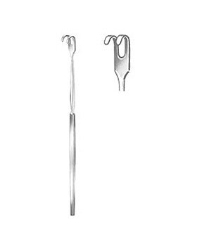 Wundh�kchen, 16cm, 2- zahnig, stumpf, Allgaier Instrumente, medishop.de