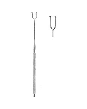 JOSEPH, Schleimhauthkchen, 16cm, 2-zahnig, scharf, 5mm, Allgaier Instrumente, medishop.de