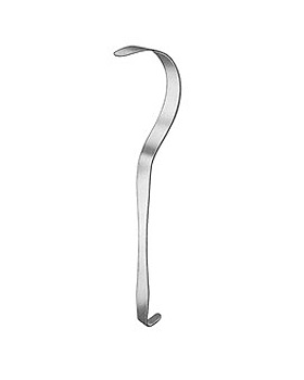 DEAVER, Wundhaken, 36cm, Blatt 25mm breit, Allgaier Instrumente, medishop.de