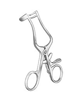 BELUCCI, Wundspreizer, 11cm, links volles Blatt, Allgaier Instrumente, medishop.de