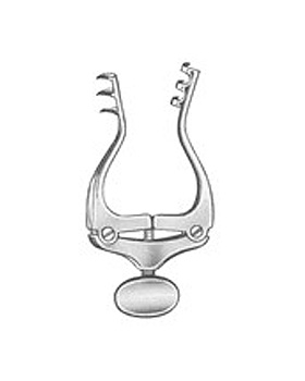 JANSEN, Wundspreizer, 10cm, scharf, Allgaier Instrumente, medishop.de