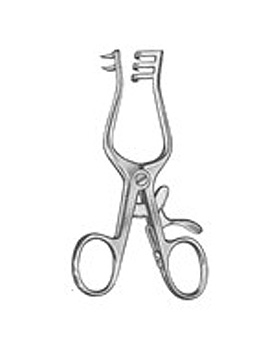 WEITLANER, Wundspreizer, 10,5cm, 2 x 3 Zhne, scharf, Allgaier Instrumente, medishop.de