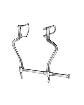 GOSSET, Bauchdeckenhalter, seitliche Valven 63x35mm,, Allgaier Instrumente, medishop.de
