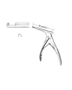 KERRISON, Kieferhhlenstanze, Schaftlnge 9cm, Maul 4 x 4mm, Allgaier Instrumente, medishop.de