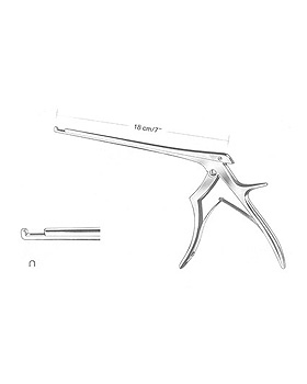 FERRIS-SMITH-KERRISON Laminektomiestanze, Schaftlänge 18cm, Maul 2 mm, aufwärts, Allgaier Instrumente, medishop.de