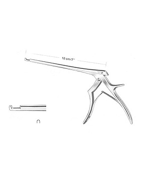 FERRIS-SMITH-KERRISON Laminektomiestanze, Schaftlnge 18cm, Maul 3 mm, aufwrts, Allgaier Instrumente, medishop.de