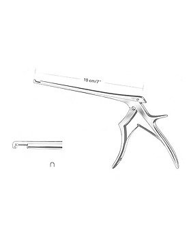 FERRIS-SMITH-KERRISON Laminektomiestanze, Schaftl�nge 18cm, Maul 3 mm, abw�rts, Allgaier Instrumente, medishop.de