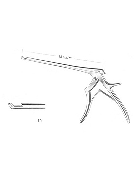 FERRIS-SMITH-KERRISON Laminektomiestanze, Schaftl�nge 18cm, Maul 3 mm, Allgaier Instrumente, medishop.de